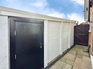 Garage Entrance- click for photo gallery